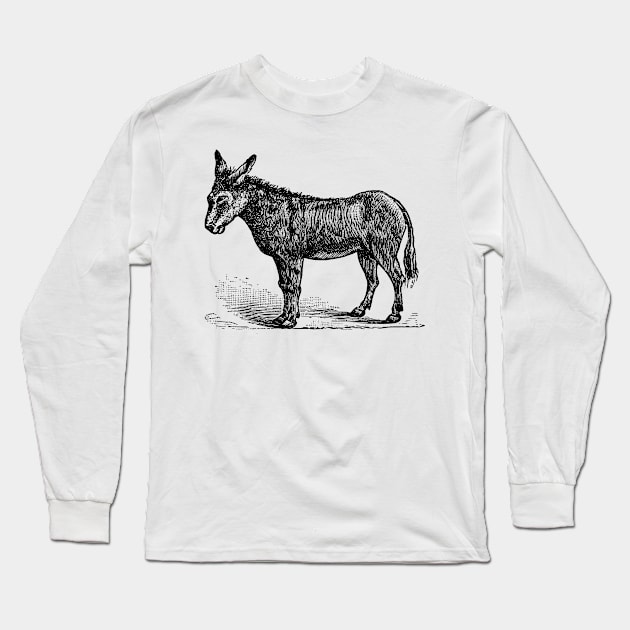 Donkey Long Sleeve T-Shirt by PhantomLiving